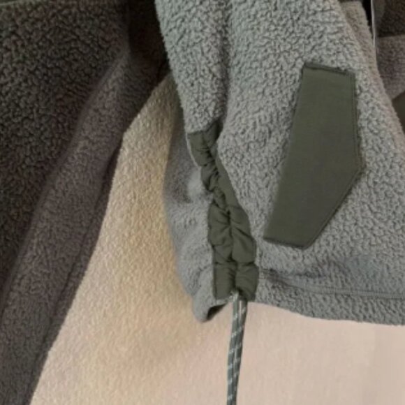 Kuhl Elixir Jacket Womens Size Small Moss Green Fleece Mixed Media Soft Full Zip - Picture 6 of 6